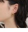 ステンレス涙フレームピアス