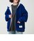 【DISCUS ATHLETIC】インレイ裏シャギーボンディング ジップフーディ