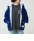 【DISCUS ATHLETIC】インレイ裏シャギーボンディング ジップフーディ