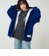 【DISCUS ATHLETIC】インレイ裏シャギーボンディング ジップフーディ
