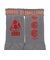 【UNIVERSAL OVERALL】PIZZA CUBE SOCKS ソックス