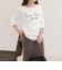 ヘンリーネックグラフィックロンTシャツ