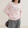 ヘンリーネックグラフィックロンTシャツ