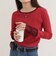 レイヤードスリーブロンTシャツ