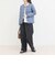 《別注》【TAION/タイオン】CREW NECK BUTTON DOWN JKT ダウンジャケット