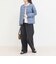 《別注》【TAION/タイオン】CREW NECK BUTTON DOWN JKT ダウンジャケット