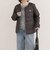 《別注》【TAION/タイオン】CREW NECK BUTTON DOWN JKT ダウンジャケット