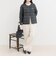 《別注》【TAION/タイオン】CREW NECK BUTTON DOWN JKT ダウンジャケット