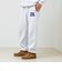 【THE DAYS/ザ デイ】HIGE SWEAT PANTS 髭文字刺繍 スウェットパンツ 裏起毛