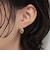 結びラインワンタッチピアス
