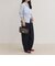 【WEB限定カラーあり】フロントギャザーコンパクトシャツ
