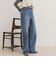 Soft color straight Denim