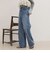 Soft color straight Denim