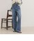 Soft color straight Denim