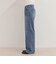 Soft color straight Denim