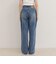 Soft color straight Denim