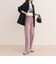 Soft color straight Denim