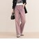 Soft color straight Denim