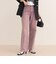 Soft color straight Denim