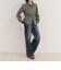 Dual Hem Lace Denim