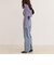 Dual Hem Lace Denim