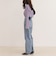 Dual Hem Lace Denim