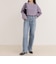 Dual Hem Lace Denim