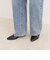 Dual Hem Lace Denim
