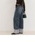 Dual Hem Lace Denim