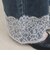 Dual Hem Lace Denim