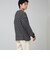 【GEVACO/ゲバコ】ヘンリーネックボーダー ロングスリーブTシャツ