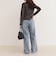 ドビーカットVネックピコレースプルオーバー
