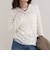 チュールレイヤードレースロンTシャツ
