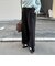 フィブリルポンチタックパンツ