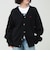 【実績品番/UNISEX】【BHPC】モヘヤタッチニットカーディガン