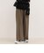 【リピーター続出！/4サイズ展開】とろみWarmストレートイージーパンツ