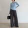 【リピーター続出！/4サイズ展開】とろみWarmストレートイージーパンツ