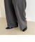 【リピーター続出！/4サイズ展開】とろみWarmストレートイージーパンツ