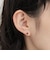プチハートビジューピアス