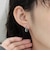 クリアカラーワンタッチリングピアス