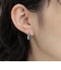 クリアカラーワンタッチリングピアス
