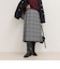 【Oneil of Dublin/オニールオブダブリン】checked midi skirt