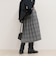 【Oneil of Dublin/オニールオブダブリン】checked midi skirt