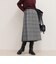 【Oneil of Dublin/オニールオブダブリン】checked midi skirt