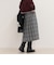 【Oneil of Dublin/オニールオブダブリン】checked midi skirt