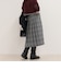 【Oneil of Dublin/オニールオブダブリン】checked midi skirt