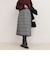 【Oneil of Dublin/オニールオブダブリン】checked midi skirt