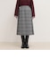 【Oneil of Dublin/オニールオブダブリン】checked midi skirt