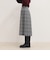 【Oneil of Dublin/オニールオブダブリン】checked midi skirt