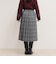 【Oneil of Dublin/オニールオブダブリン】checked midi skirt